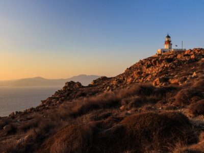 Leuchtturm am Kap Armenistis