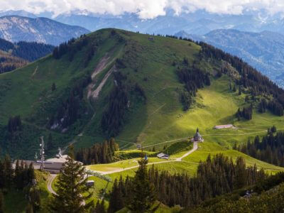 Ausblick vom Wallberg am Tegernsee